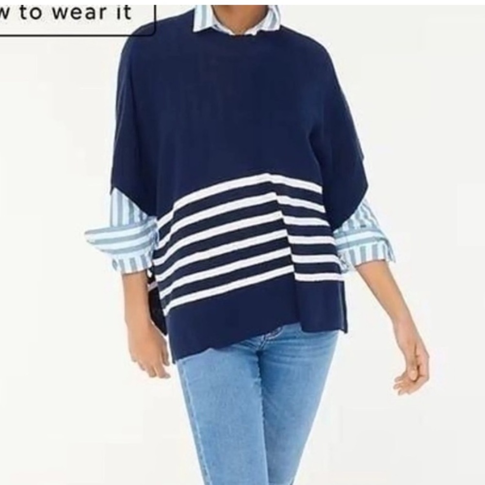 NWT J.Crew Poncho